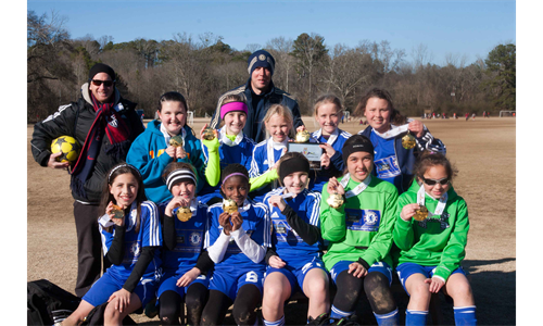 U11 SSA South Girls Champions