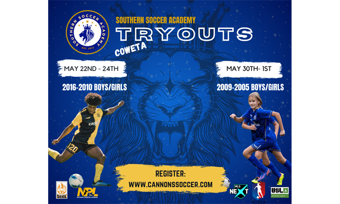 Academy and SCCL Tryouts